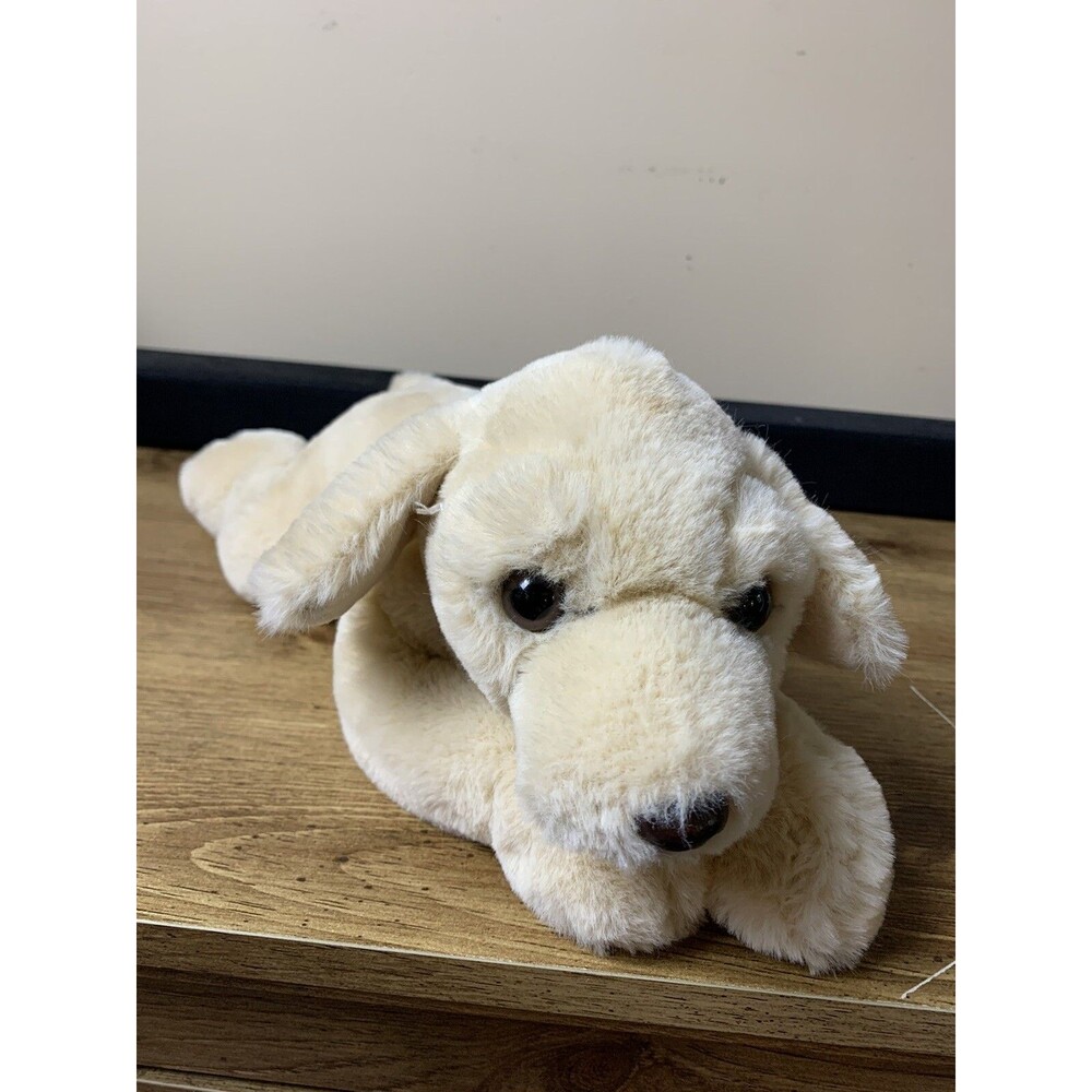 FAO Schwarz Labrador Puppy Dog Plush Golden Retriever Stuffed Animal Soft